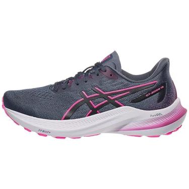 Imagem de ASICS Tênis de corrida feminino GT-2000 12, Tarmac/preto, 36
