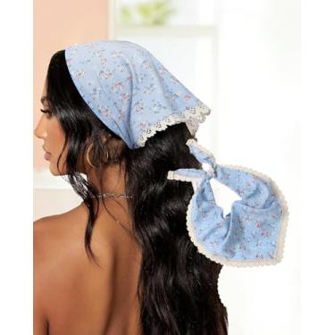 Imagem de Bandanas femininas elásticas antiderrapantes para ioga, para exercícios, corrida e estilo boho todos os dias