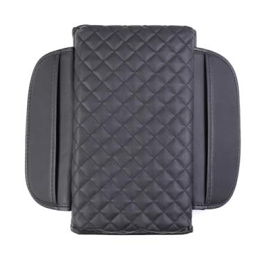 Imagem de Aotumcer Tampa do console central almofada de apoio de braço capa protetora anti-arranhões compatível com Tesla Model 3 Tesla Model Y acessórios capa de console central capa de couro descanso de braço