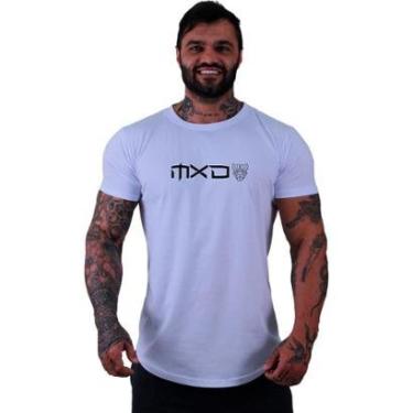 Imagem de Camiseta Longline MXD Conceito Estampada Academia Treino Fit-Masculino