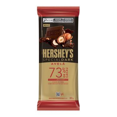 Imagem de Chocolate Hershey`s Special Dark Avelã 73% de Cacau 80g