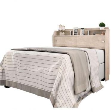 Imagem de Cabeceira Box Casal Elisa Amarula