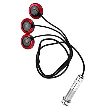 Imagem de XUXHOU Transdutor Piezo Autoadesivo Captador de Guitarra, Microfone de Baixo Ruído para Guitarristas e Entusiastas da Música