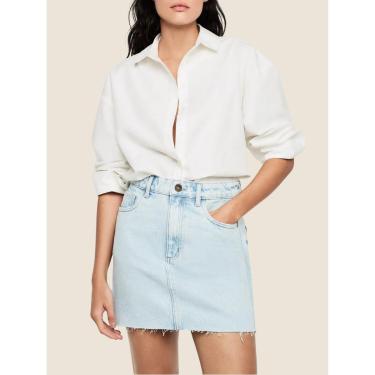 Imagem de Saia Curta Reta Cintura Reta Dzarm-Feminino