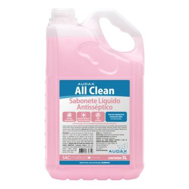 Imagem de Sabonete Liquido Antisseptico Sem Fragrancia 5 Lt Audax
