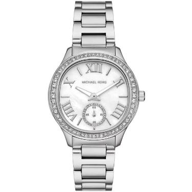 Imagem de Relógio Michael Kors Sage Pavé Mk4807/1kn Prata