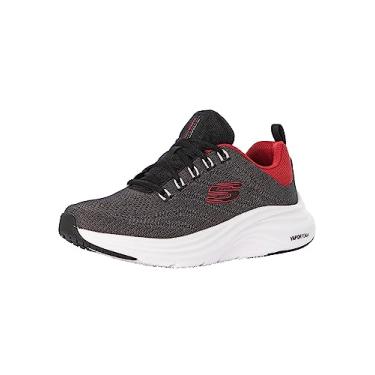 Imagem de Skechers Sapato Oxford Masculino Vapor Foam Varien, Preto/vermelho, 9