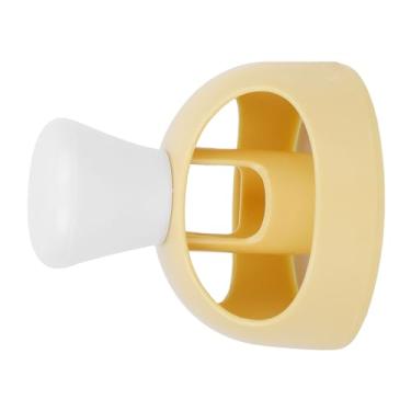 Imagem de ZAWELIYO Donut Maker Mold Fácil DIY Ferramenta de Cozimento para Pasta de Açúcar Fondant Massa de Maçapão para Família e Crianças, Plástico Ecológico Amarelo 3,2 X 3,2 pol. para Famílias Escolares