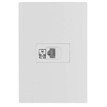 Imagem de TOMADA RJ45+SUPORTE+PLACA