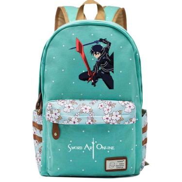 Imagem de Mochila escolar Swords Online Anime Schoolbag para crianças