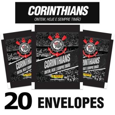 Imagem de Kit 100 Figurinhas Do Álbum Corinthians 115 Anos Conquistas E Glórias 