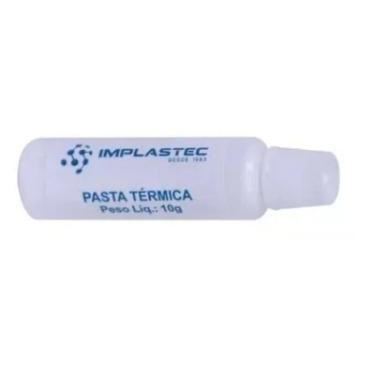 Imagem de Pasta Térmica de Silicone, Implastec Bisnaga, 10g - 31457