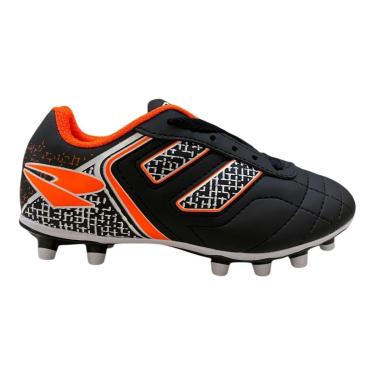 Imagem de Chuteira Infantil Menino Dray Spedy Esporte Campo Cravo 305 Preto-Masculino