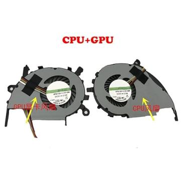 Imagem de Cooler para CPU + GPU e dissipador de calor laptop para ACER série V5 V5-572G V5-572 V5-472P V5-472G V5-472PG V7-481G DC5V (novo)