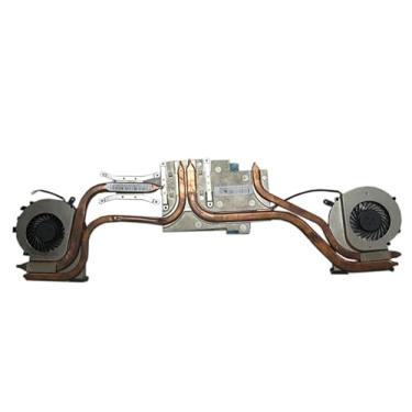 Imagem de Ventoinha e dissipador de calor para CPU/GPU de laptop GE72 GE62 E322500053A87 PAAD06015SL-N302 PAAD06015SL-N303 PAAD06015SL N302 N303 3 pinos 3 linhas Novo