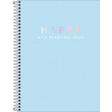 Imagem de Caderno 256 Folhas Tilibra Happy 305464 Capas Sortidas