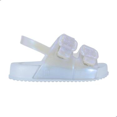 Imagem de Sandália Mini Melissa Cozy Sandal Baby Azul/Branco