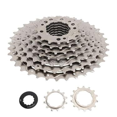 Imagem de KIMISS Cassete de Roda Livre de Liga de Alumínio de 9 Velocidades 12?36T para Bicicletas e Bicicletas Elétricas - Design Oco Leve para Desempenho Suave