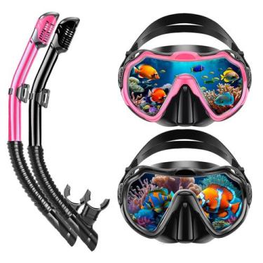 Imagem de Set de Snorkel PIYAZI Equipo de Snorkel para Adultos con Bolsa de Mall