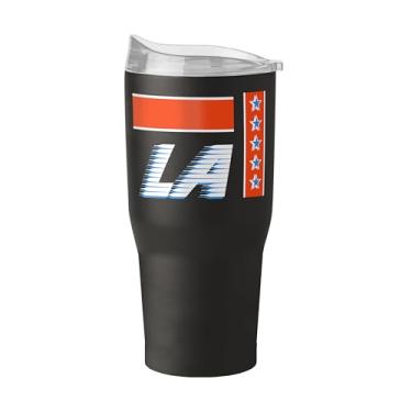 Imagem de FANMATS Copo de aço inoxidável NBA Los Angeles Clippers City Edition 850.5 g – Acabamento em pó de parede dupla isolado e durável - Design City Edition, mantém as bebidas quentes e frias por horas