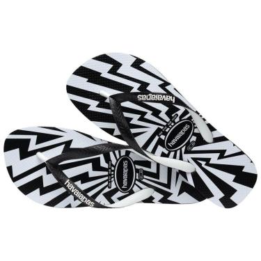 Imagem de Chinelo Havaianas Top Crash Mix Preto / Branco 35/36-Unissex