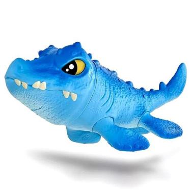 Imagem de Dinossauro Baby Aquático Mosasaurus Azul Pupee Original - Puppe