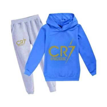 Imagem de Conjunto De Moletom Com Capuz E Calças Para Meninos De 3 a 12 Anos, Pr
