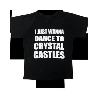 Imagem de Top Cropped Preto Slim Fit Para Mulheres, Estilo Punk Emo Streetwear Y