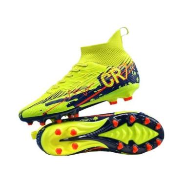 Imagem de Chuteiras De Futebol Masculinas Respiráveis Para Treinamento Ao Ar Liv