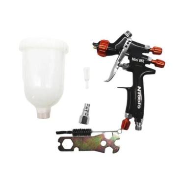 Imagem de Pistola De Pintura 400CC Com Copo De Mistura De Tinta, Bico De 1.2mm, 