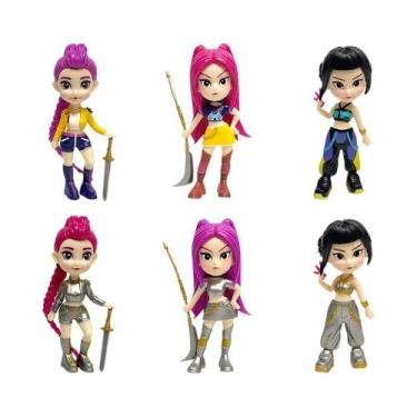 Imagem de Figura De Ação Kawaii Anime Demon Hunters K-pop Para Crianças Meninos 