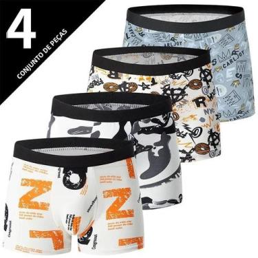 Imagem de Conjunto De 4 Peças De Shorts De Praia Respirável Para Homens Em Taman