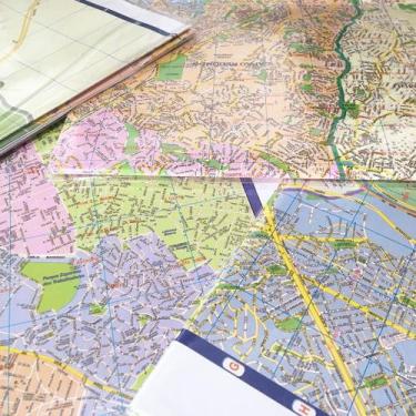 Imagem de Mapa Parcial Cidade São Paulo Centro Zona Sul Norte Leste - Multimapas