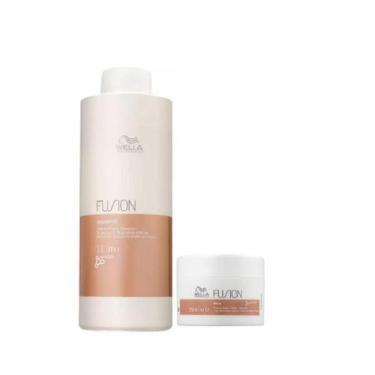 Imagem de Wella Professionals Fusion Shampoo 1L+Máscara 150ml