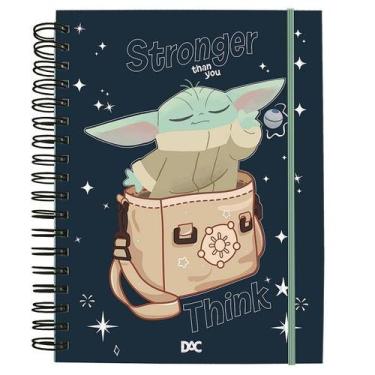 Imagem de Caderno DAC SMART Universitario Folhas Reposicionaveis STAR WARS Manda