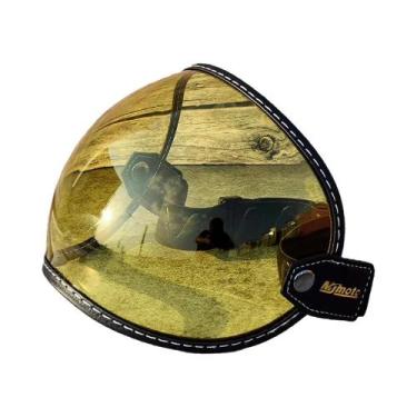 Imagem de Visor Solar Universal Anti-UV E À Prova De Vento Para Capacete Aberto 