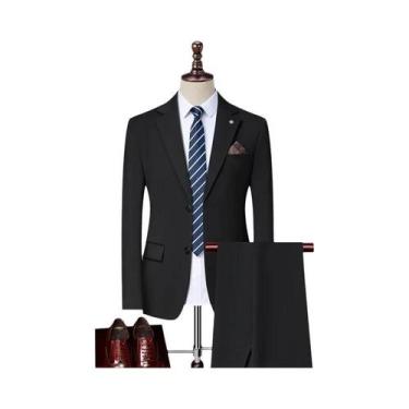 Imagem de Conjunto De Terno Masculino Elegante 2025 De Alta Qualidade Para Negóc