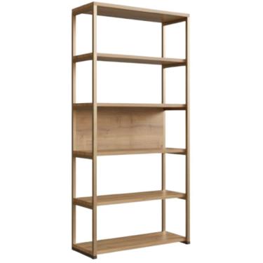 Imagem de Estante Oxford 120x35cm - Woodmel Com Pés Champagne