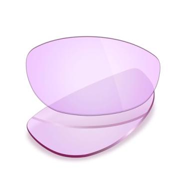 Imagem de Mryok Lentes de reposição UV400 para óculos de sol Oakley Encounter OO9091, HD Polarized, proteção UV, resistente a impactos e ajuste perfeito - rosa claro