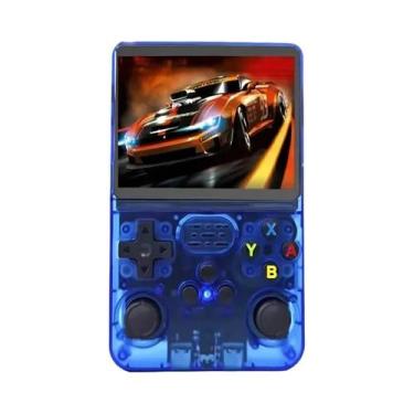 Imagem de Console De Jogos Portátil Retrô R36S De 64GB 128GB 256GB Com Tela IPS 