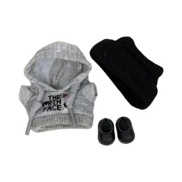 Imagem de Conjunto De Roupas Para Boneca Mini Labubu 4.0: Moletom E Calça Da Mod