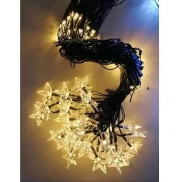 Imagem de Lâmpadas Natal Warm - 160 unid - Fio Verde - 6m