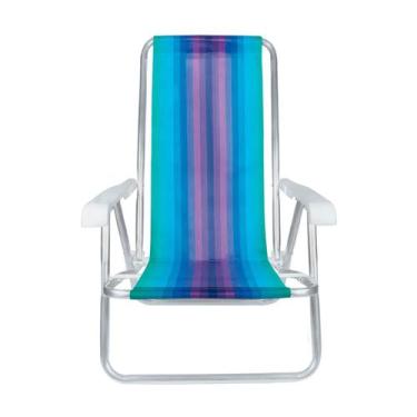 Imagem de Cadeira de Praia Reclinável 4 Posições - Mor