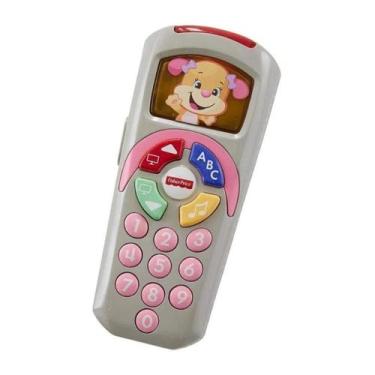 Imagem de Controle remoto aprender e brincar fisher price rosa - mattel dlh42/hx