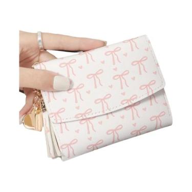 Imagem de Carteira Curta Multifuncional Feminina De Moda, Porta-Cartões De Crédi