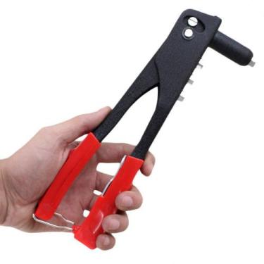 Imagem de Alicate Rebitador Rebitadeira Manual 4 Bicos Com 40 Rebites - WESTERN