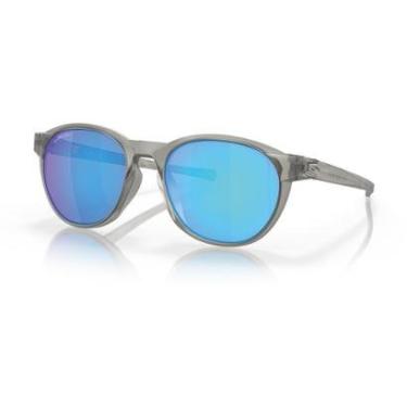 Imagem de Óculos de Sol Oakley Reedmace Cinza Prizm Sapphire-Masculino