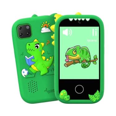 Imagem de Brinquedo De Telefone Touchscreen De 2.8 Polegadas Para Crianças Com V