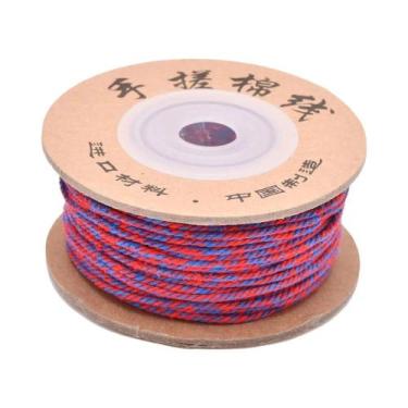 Imagem de Corda De Algodão Trançada De 3 Fios Para Macramê, Fio Para Miçangas, C