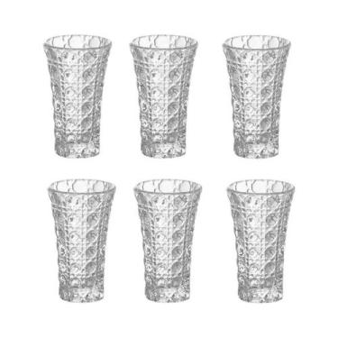 Imagem de Conjunto De 6 Copos De Shot Transparentes Para Vinho, Vodka, Uísque, E